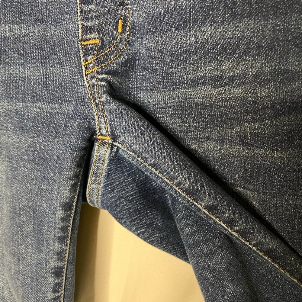 Madewell Maternity Skinny Size 24 Medium Wash - Picture 8 of 11